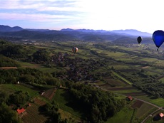 Let balonom nad Zagorjem