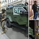 OPSADNO STANJE U CENTRU ZAGREBA: Specijalci naoružani dugim cijevima, s pancirkama i kacigama, doveli osumnjičene na sud