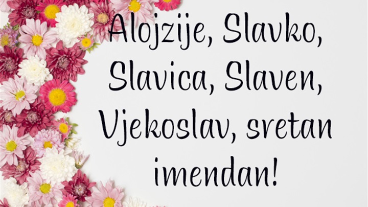 -Alojzije, Slavko, Slavica, Slaven i Vjekoslav