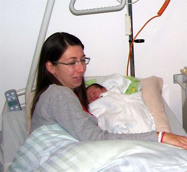 Prva zagorska beba u 2014.JPG